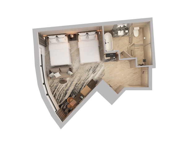 Imagen de la habitación del Hotel Intercontinental Bellevue At The Avenue. Foto 7