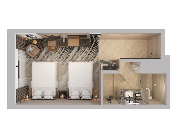 Imagen de la habitación del Hotel Intercontinental Bellevue At The Avenue. Foto 11