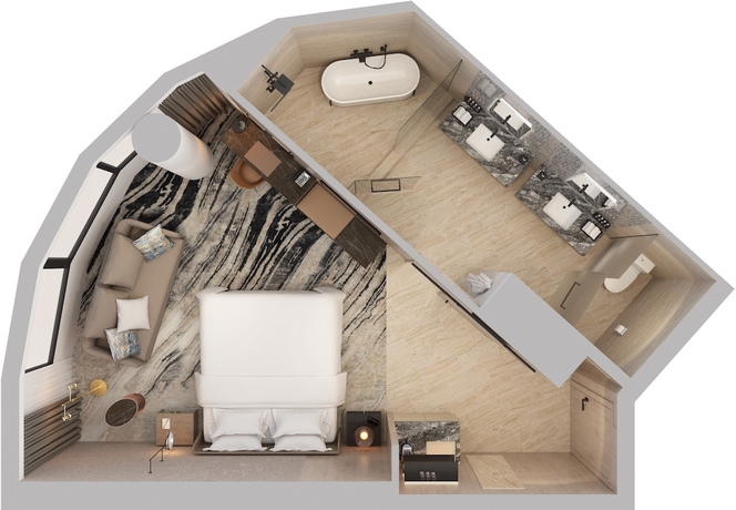 Imagen de la habitación del Hotel Intercontinental Bellevue At The Avenue. Foto 15