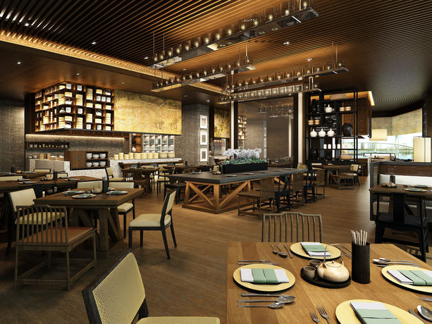 Imagen del bar/restaurante del Hotel Intercontinental Haikou Seaview. Foto 3