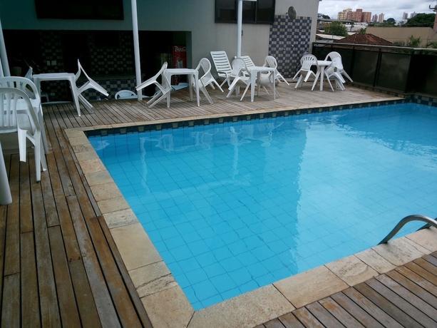 Imagen de la piscina del Hotel Internacional, Campo Grande. Foto 18