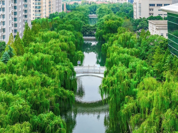 Imagen de los exteriores del Hotel International LuoYang. Foto 10