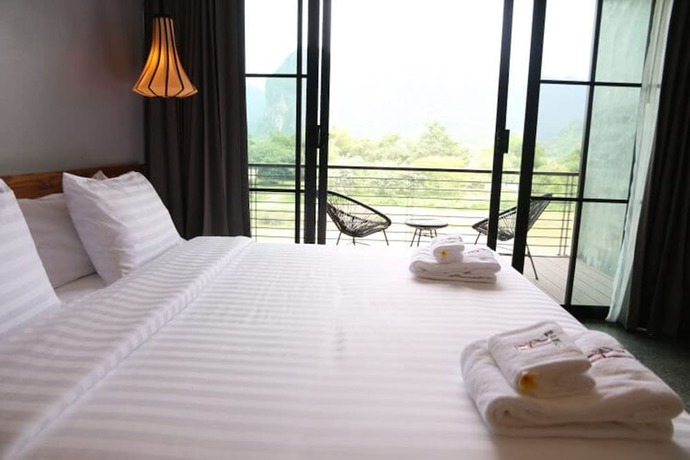 Imagen de la habitación del Hotel Inthira Vang Vieng. Foto 7