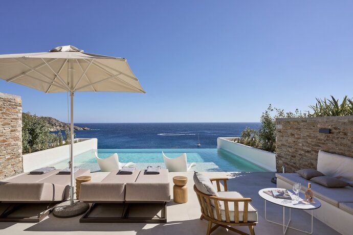 Imagen de la habitación del Hotel Ios Grand Pool Suites. Foto 11
