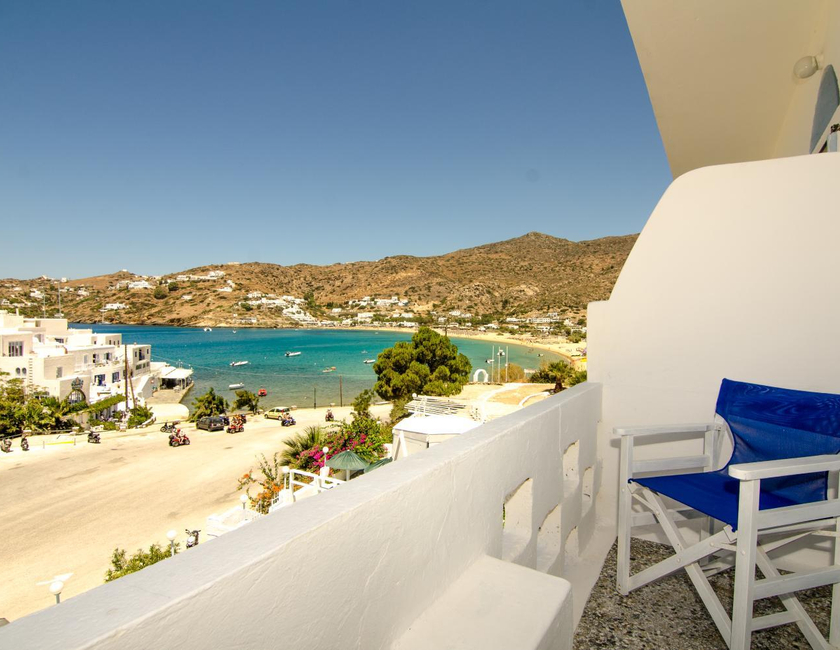 Imagen general del Hotel Ios Plage, Mylopotas. Foto 1