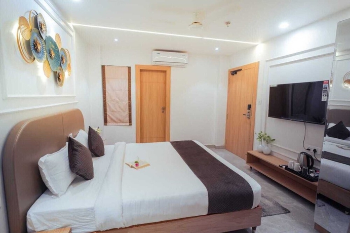 Imagen de la habitación del Hotel Ira Retreat Varanasi. Foto 12