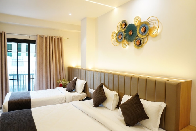 Imagen de la habitación del Hotel Ira Retreat Varanasi. Foto 16