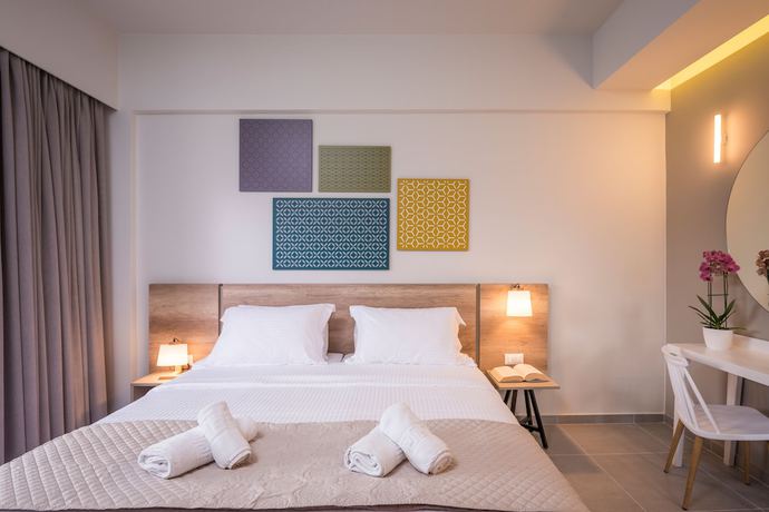 Imagen de la habitación del Hotel Irini Stalos Apartments. Foto 9