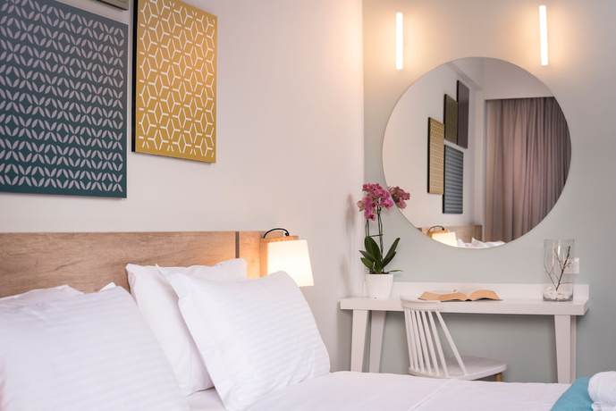 Imagen de la habitación del Hotel Irini Stalos Apartments. Foto 10