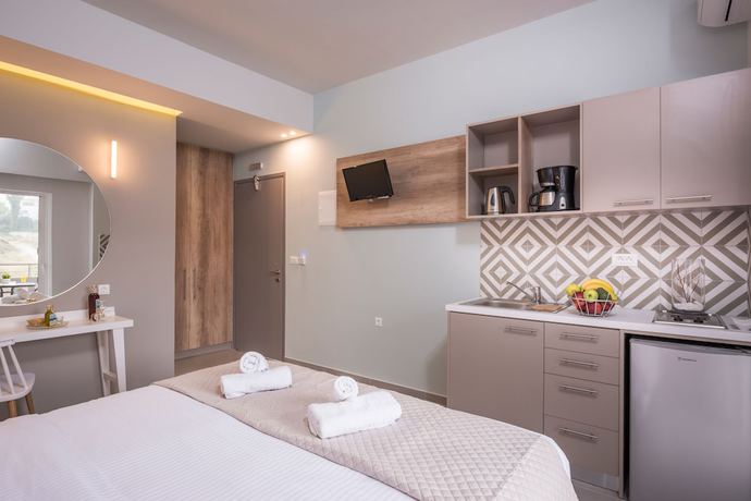 Imagen de la habitación del Hotel Irini Stalos Apartments. Foto 13