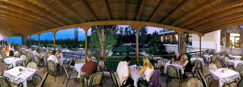 Imagen del bar/restaurante del Hotel Irinna, Svoronata. Foto 2