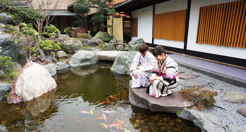 Imagen de la piscina del Hotel Ishinoya Izu Nagaoka. Foto 16