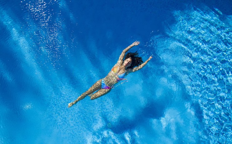 Imagen de la piscina del Hotel Isida, Aghia Marina. Foto 18