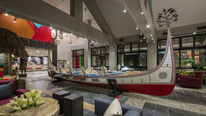 Imagen de los interiores del Hotel Ita Taiwan Indigenous Cultural Resort. Foto 33