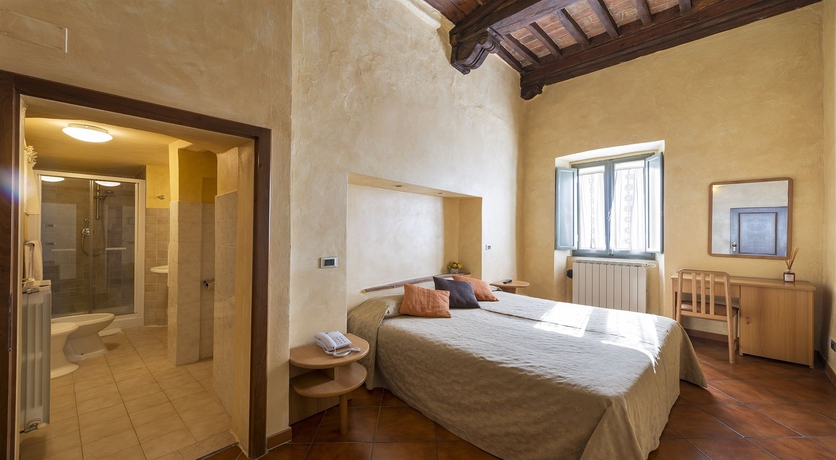 Imagen de la habitación del Hotel Italia, Cortona. Foto 6