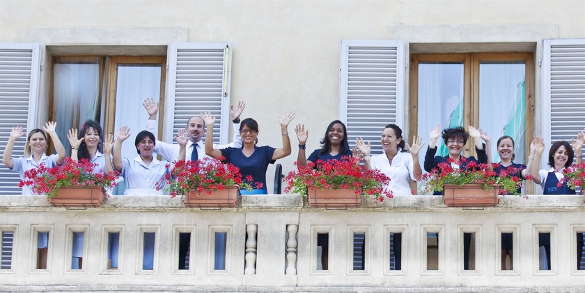 Imagen de los exteriores del Hotel Italia, Siena. Foto 8