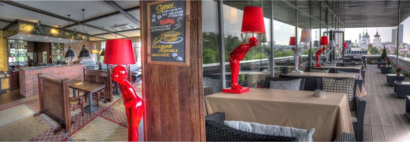 Imagen del bar/restaurante del Hotel Izmailovo Alfa. Foto 5