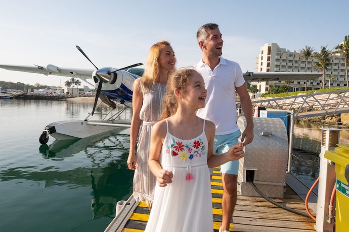 Imagen del bar/restaurante del Hotel JA Lake View Hotel, Dubai. Foto 10