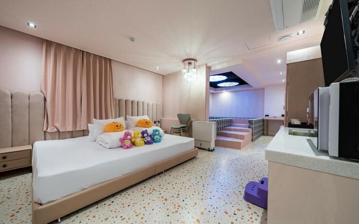 Imagen de la habitación del Hotel JANGYU ALMOND KIDS HOTEL. Foto 18