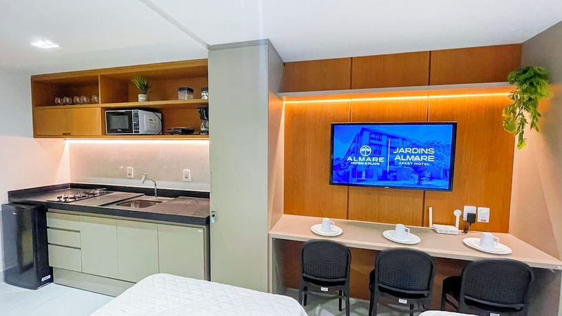 Imagen de la habitación del Hotel JARDINS ALMARE APART HOTEL. Foto 10