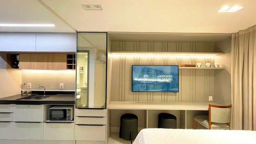 Imagen de la habitación del Hotel JARDINS ALMARE APART HOTEL. Foto 11