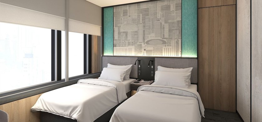 Imagen de la habitación del Hotel JEN Shenzhen Qianhai By Shangri-La. Foto 8