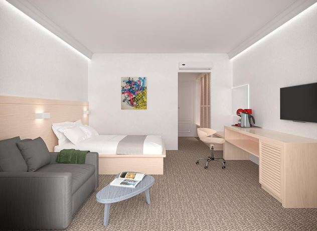 Imagen de la habitación del Hotel JI. Foto 6