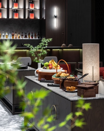 Imagen del bar/restaurante del Hotel JOYA Shanghai Xujiahui Hotel. Foto 2