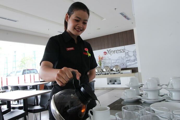 Imagen del bar/restaurante del Hotel JP Hotel Pluit Jakarta by LIFE. Foto 3