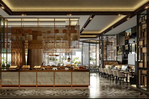 Imagen del bar/restaurante del Hotel JW Marriott Istanbul Marmara Sea. Foto 3