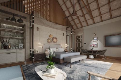 Imagen de la habitación del Hotel JW Marriott Kaafu Atoll Island Resort. Foto 19