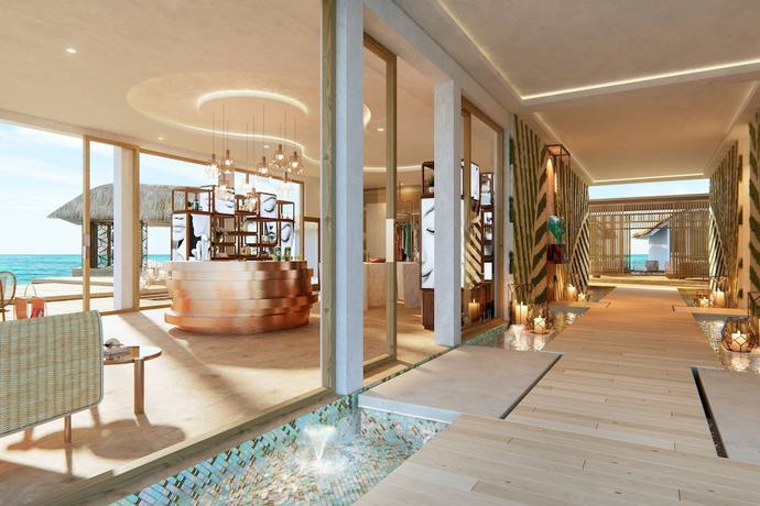 Imagen de la piscina del Hotel JW Marriott Maldives Resort and Spa. Foto 19