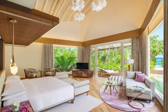 Imagen de la habitación del Hotel JW Marriott Maldives Resort and Spa. Foto 16