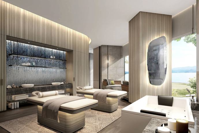 Imagen de la piscina del Hotel JW Marriott Shanghai Fengxian. Foto 20
