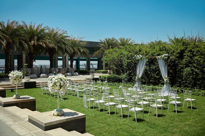 Imagen de los exteriores del Hotel JW Marriott Shenzhen Bao'an. Foto 11