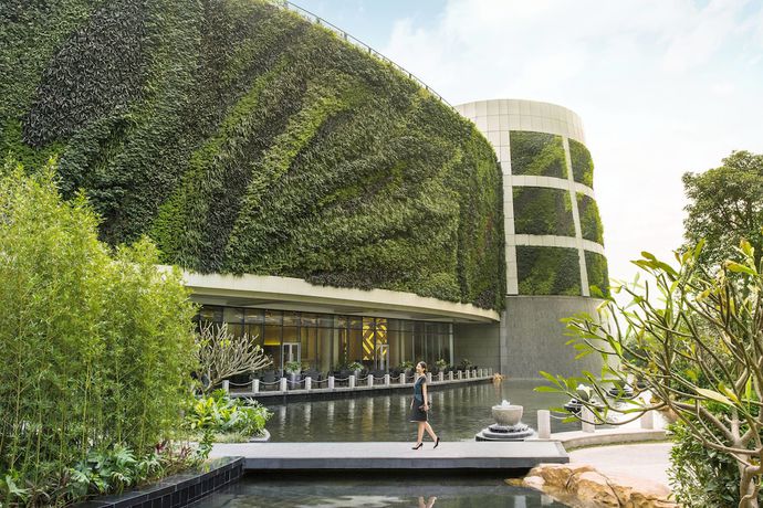 Imagen de los exteriores del Hotel JW Marriott Shenzhen Bao'an. Foto 12