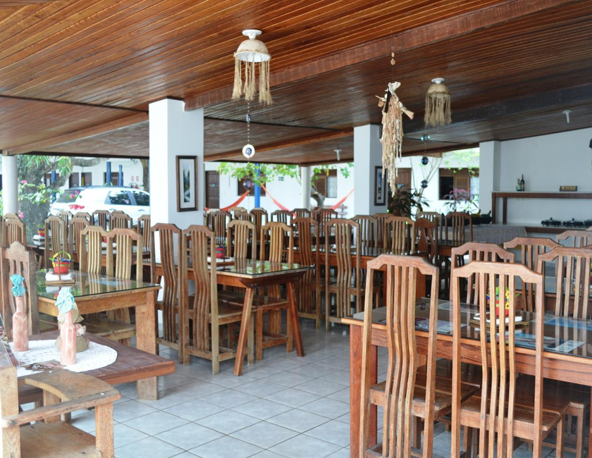 Imagen del bar/restaurante del Hotel Jacum&atilde;&acute;s Lodge. Foto 24