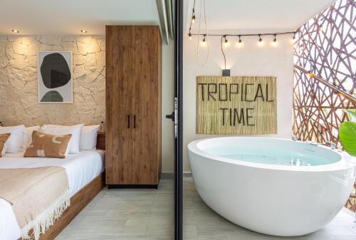 Imagen de la habitación del Hotel Jade Tulum. Foto 4