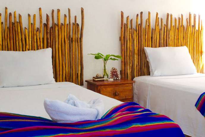 Imagen de la habitación del Hotel Jaiba Mahahual. Foto 15