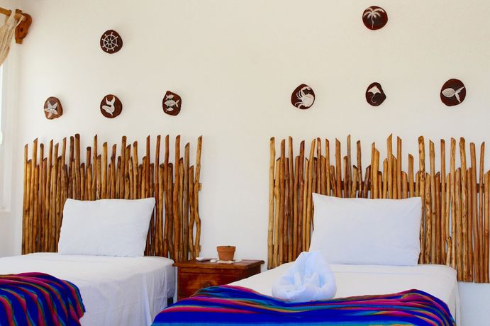 Imagen de la habitación del Hotel Jaiba Mahahual. Foto 17