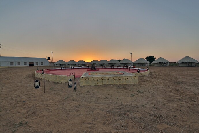 Imagen general del Hotel Jaisalmer Desert Resort. Foto 4