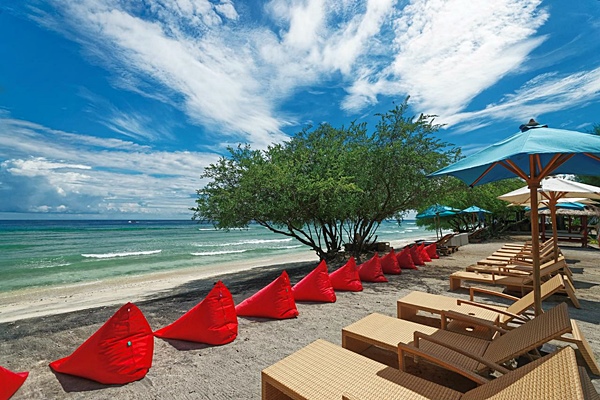 Imagen general del Hotel Jambuluwuk Oceano Resort Gili Trawangan. Foto 5