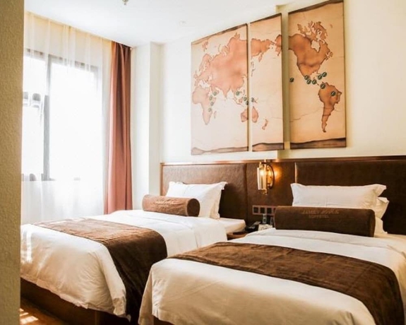 Imagen de la habitación del Hotel James Joyce Coffetel Xi'an Huaqingchi. Foto 5