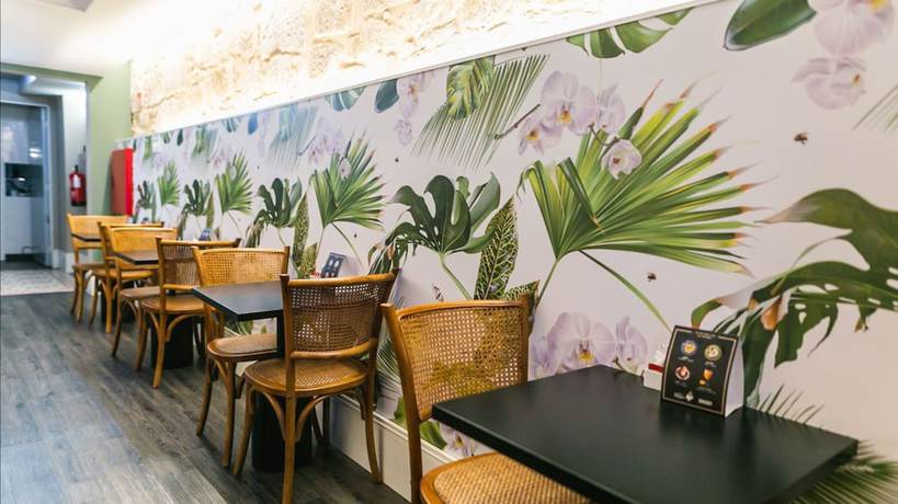 Imagen del bar/restaurante del Hotel Jardim da Batalha Boutique by Shiadu. Foto 2