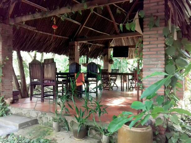 Imagen del bar/restaurante del Hotel Jardin Du Mekong Homestay. Foto 21