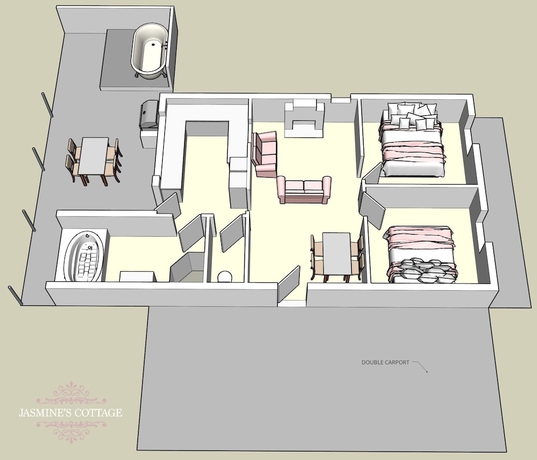 Imagen de la habitación del Hotel Jasmine's Cottage. Foto 11