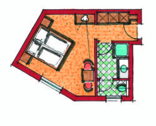 Imagen de la habitación del Hotel J&auml;gerhof, Brand. Foto 2