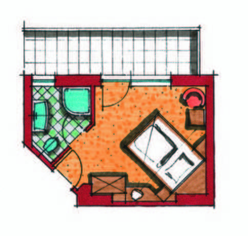 Imagen de la habitación del Hotel J&auml;gerhof, Brand. Foto 13