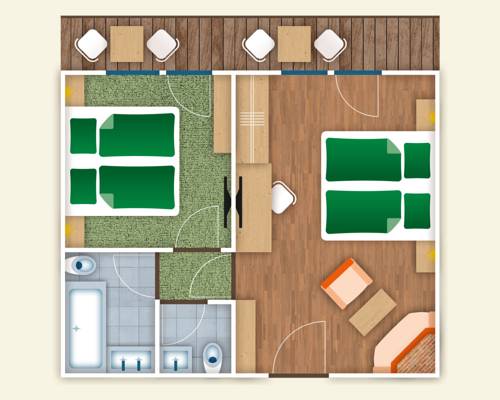 Imagen de la habitación del Hotel J&auml;gerhof, Zams. Foto 8