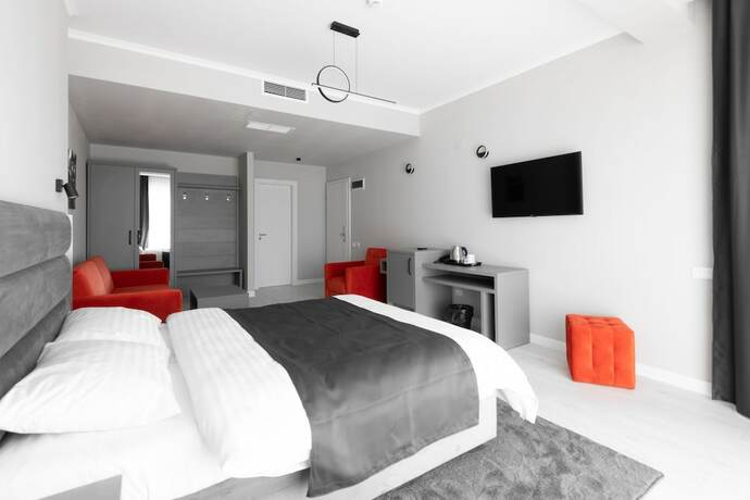 Imagen de la habitación del Hotel Javu. Foto 15